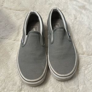 Women’s grey vans size 7